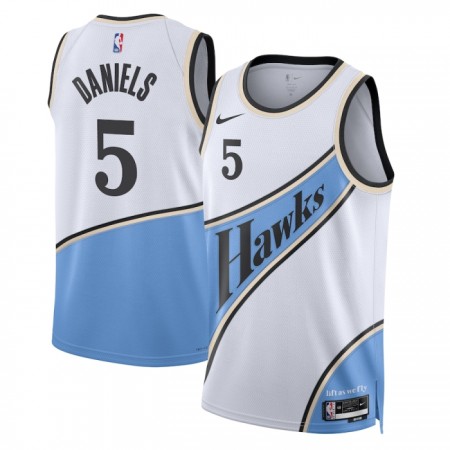 Dres Atlanta Hawks dyson Daniels Nike 2024-25 City Edition Bijela Swingman